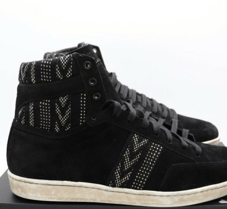 Court Classic Ikat High Tops Size 45 Nib