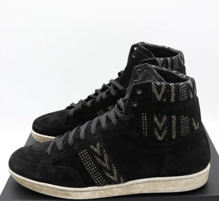 Court Classic Ikat High Tops Size 45 Nib
