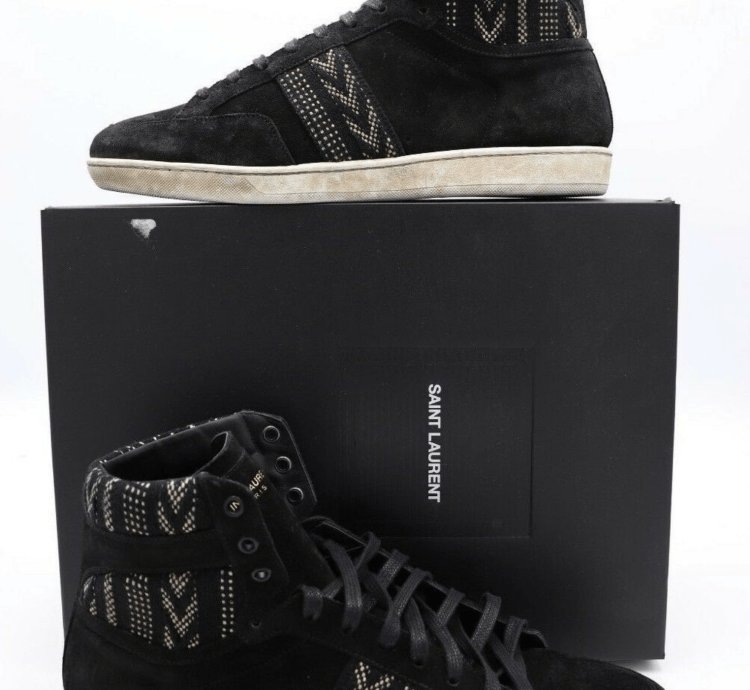 Court Classic Ikat High Tops Size 45 Nib