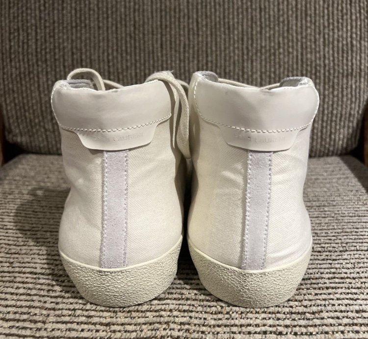 Embroidered Canvas High Top