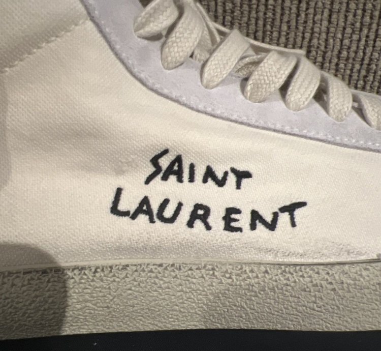 Embroidered Canvas High Top