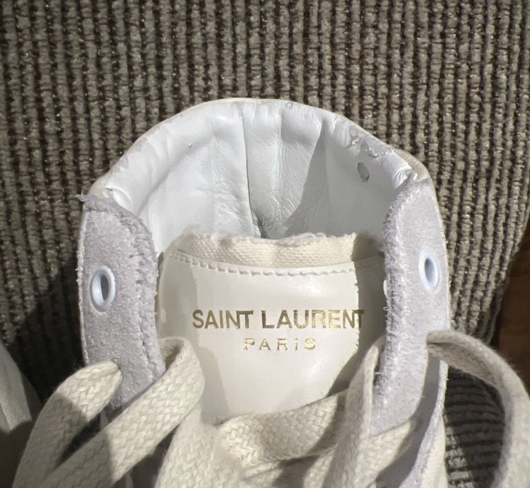 Embroidered Canvas High Top
