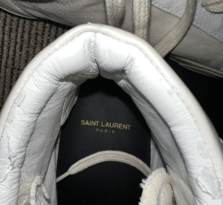 Embroidered Canvas High Top