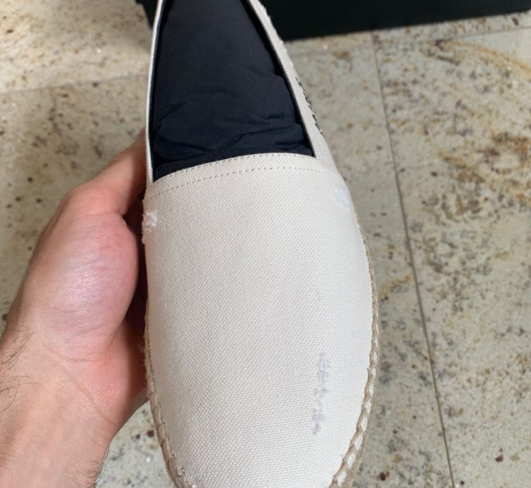 Espadrille 20 Ysl Signature Embroidered