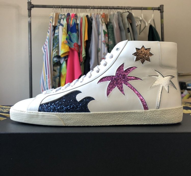 Hedi Surf Sound Glitter Sneakers