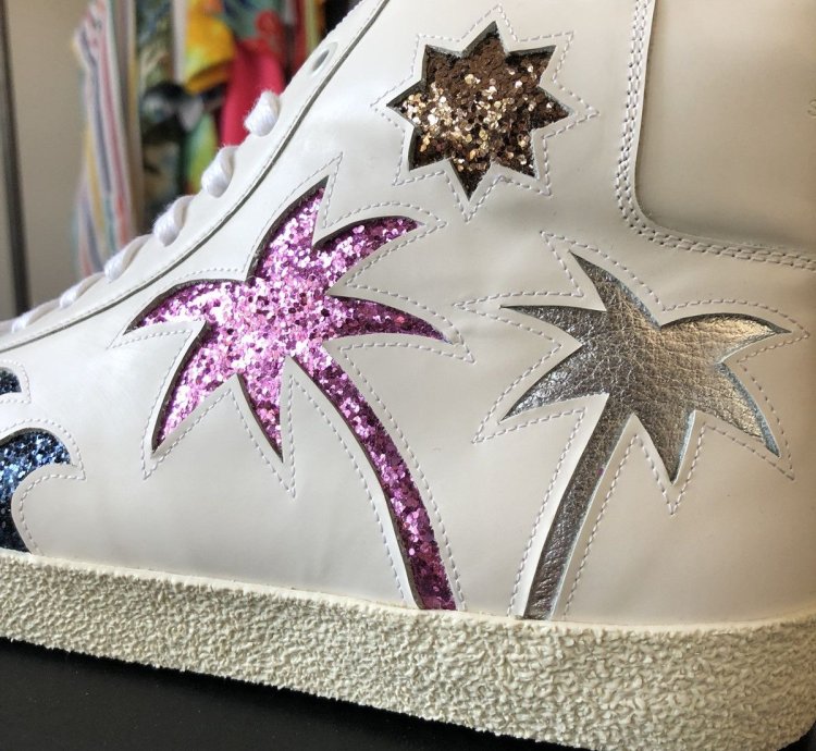Hedi Surf Sound Glitter Sneakers