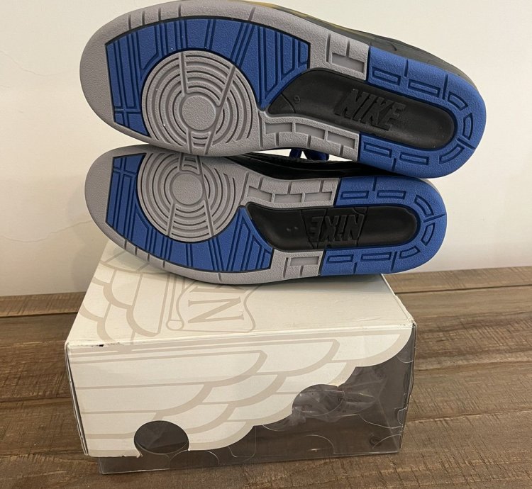 Jordan 2 Retro Low Sp Off-white Black Blue