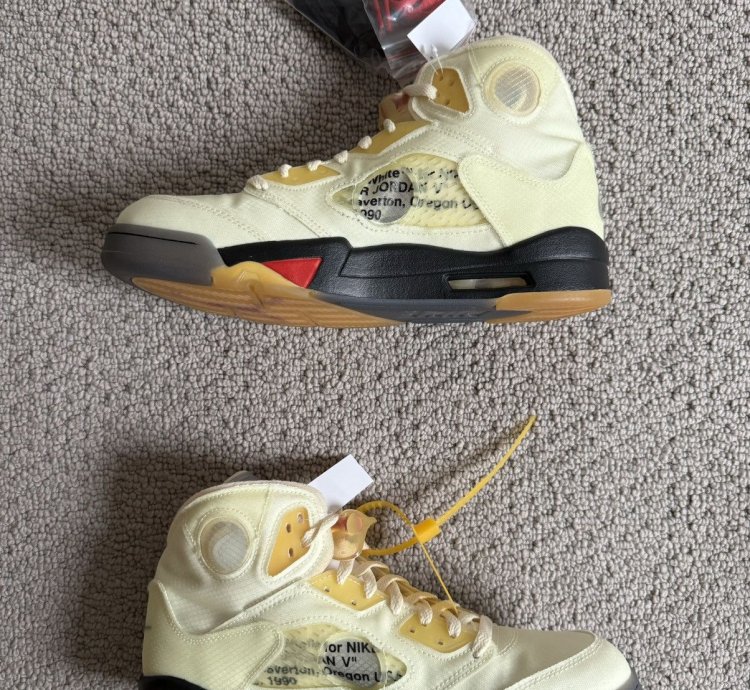 Jordan Off-white - Air Jordan 5 Retro Sp