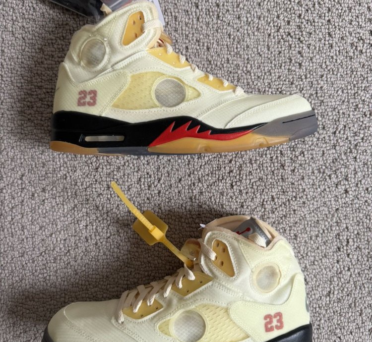 Jordan Off-white - Air Jordan 5 Retro Sp