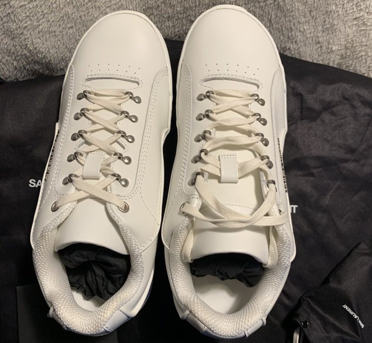 Jump Low Top Alpha Sneakers - Saint Laurent Paris