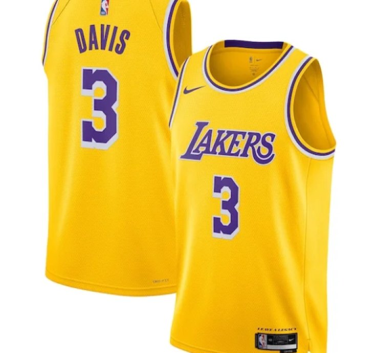 Anthony Davis Los Angeles Lakers Nike Unisex Swingman Jersey - Icon Edition - Gold
