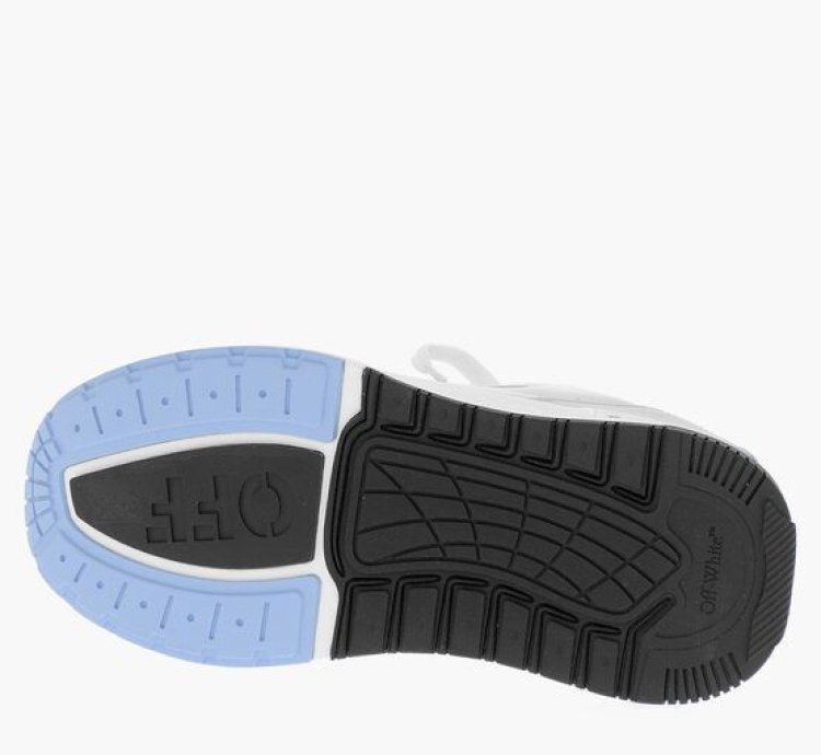 Leather And Fabric Kick Off Low Top Sneakers