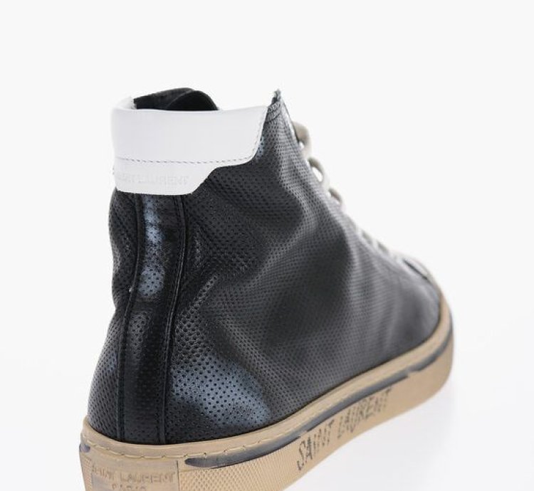 Leather Malibu High-top Sneakers