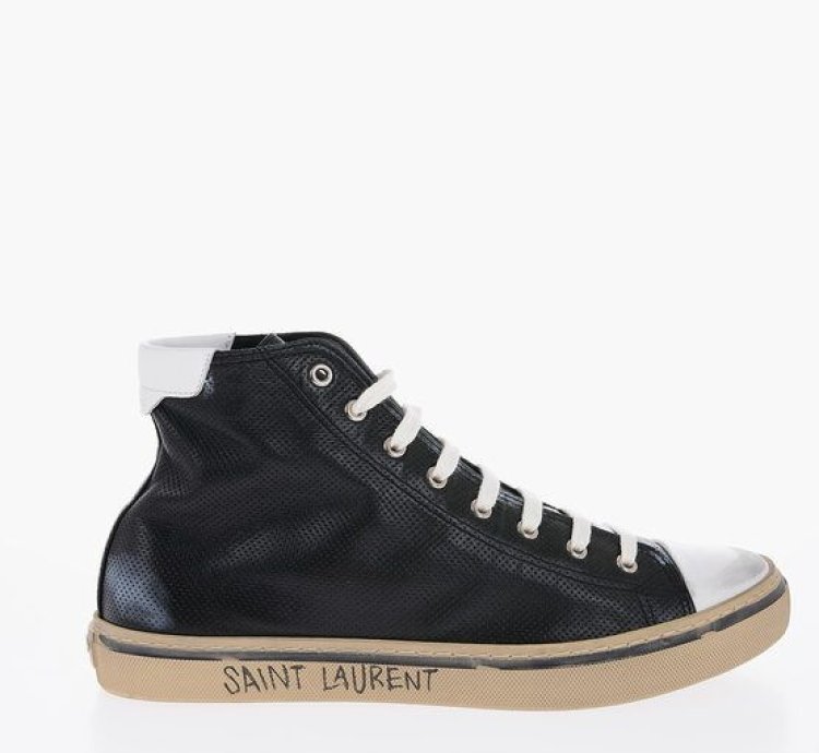 Leather Malibu High-top Sneakers