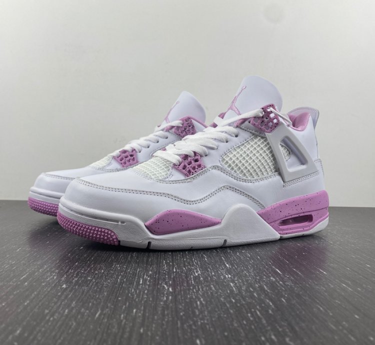 Nike Air Jordan 4 White Pink Oreo