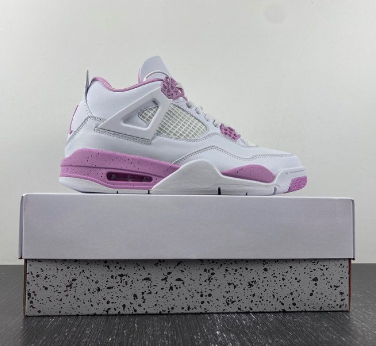 Nike Air Jordan 4 White Pink Oreo
