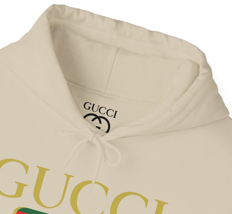 Gucci Gg Logo Sand Hoodie - Size Usa