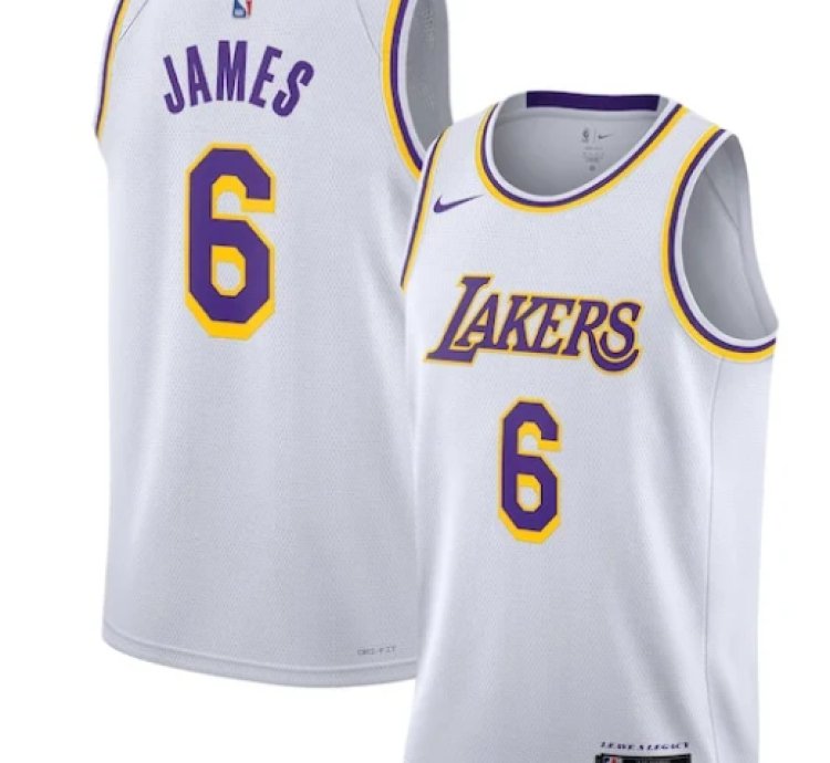 Lebron James Los Angeles Lakers Nike Unisex Swingman Jersey - Association Edition - White