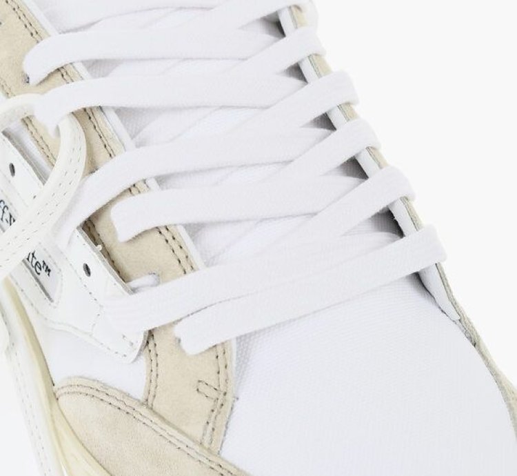 Low-top 5 0 Sneakers With Suede Details