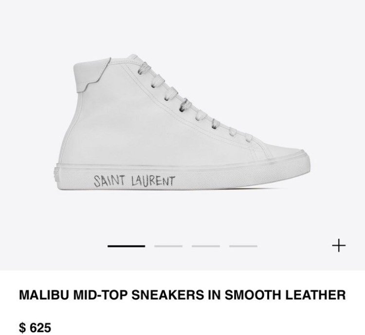 Malibu Mid-top Sneakers In Smooth Leather