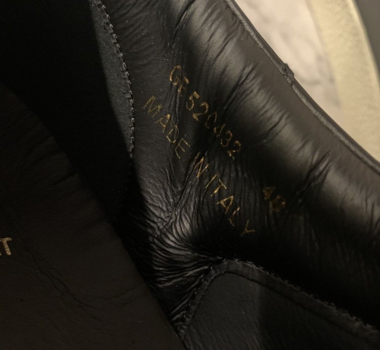 Men Court Classic Sl 06 Embroidered Sneaker In Leather