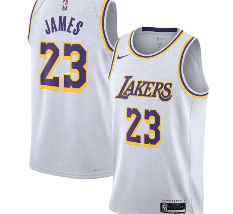 Lebron James Los Angeles Lakers Nike Unisex Swingman Jersey - Icon Edition - White