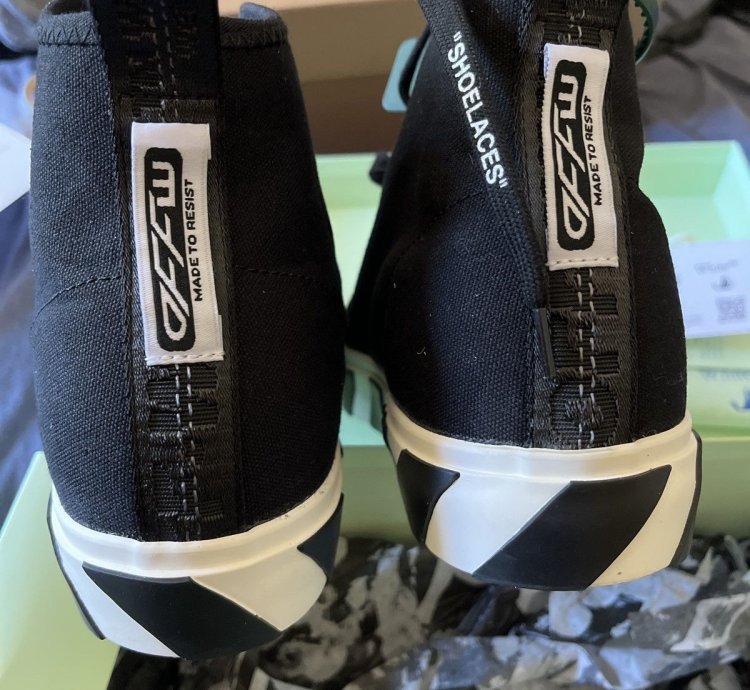 Mid Top Vulcanized Sneakers Off-white Shoes