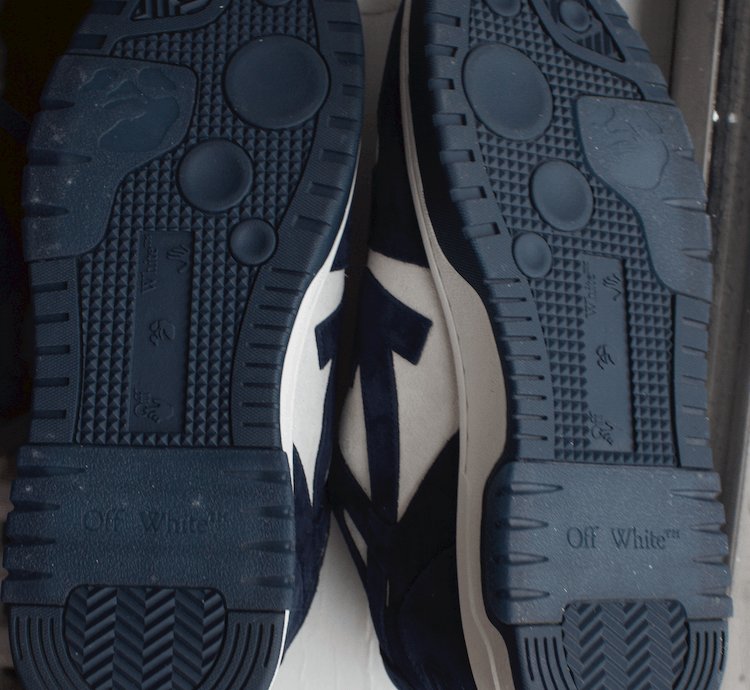 Navy White Out Of Office Vintage Sneakers