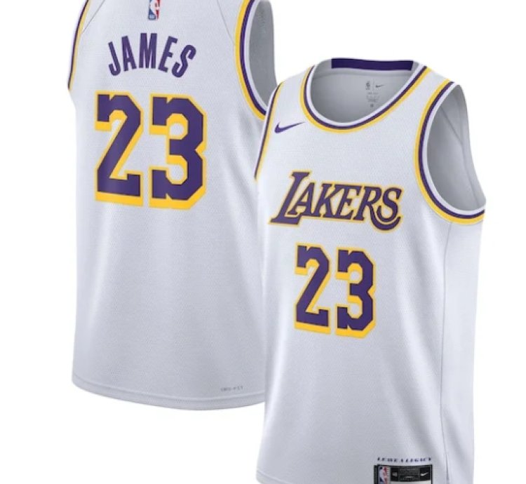Lebron James Los Angeles Lakers Nike Unisex Swingman Jersey - Association Edition - White