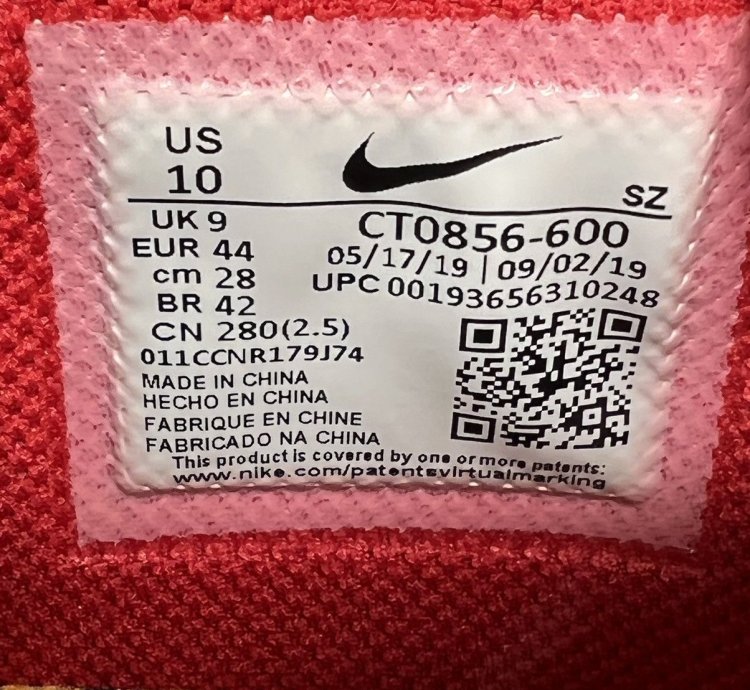 New Nike Off-white University Red Dunk Low Virgil Abloh