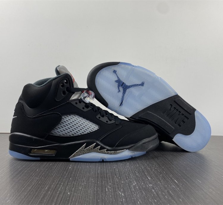 Nike Air Jordan 5 Retro Black Metallic