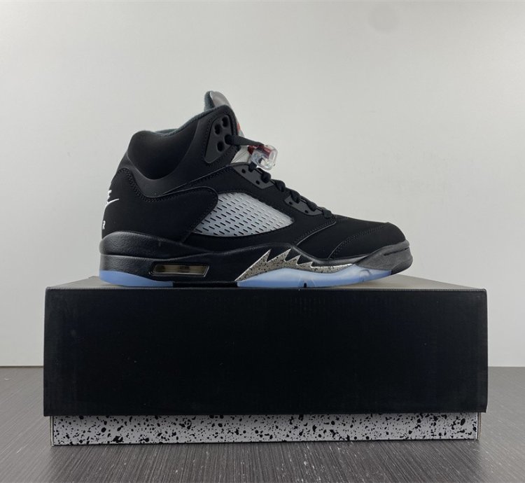 Nike Air Jordan 5 Retro Black Metallic