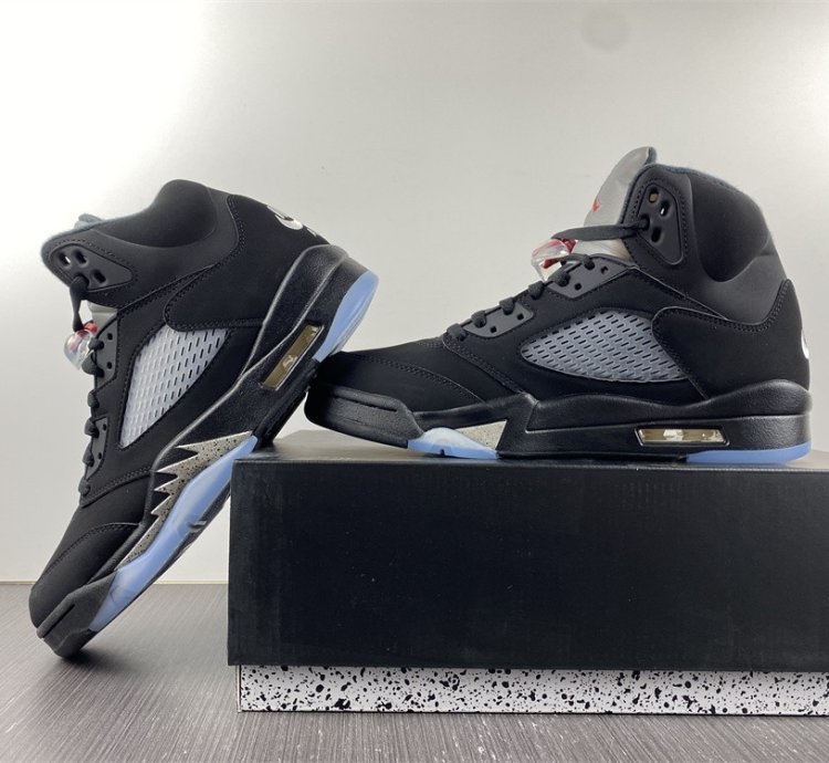 Nike Air Jordan 5 Retro Black Metallic