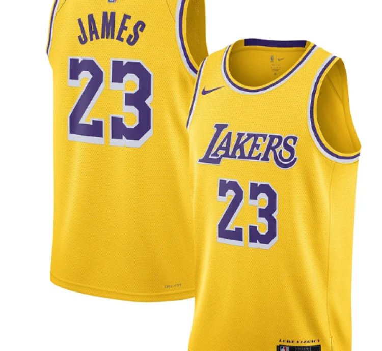 Lebron James Los Angeles Lakers Nike Unisex Swingman Jersey - Association Edition - Gold