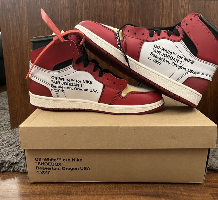 New Off-white Jordan 1 Chicago Size 10 5