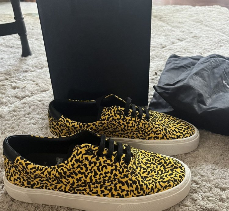 New Yellow Venice Sneakers