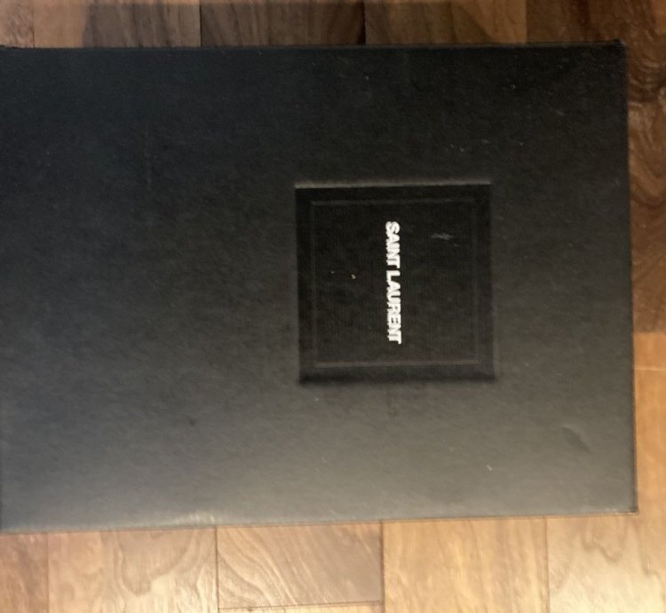Nib Saint Laurent Sl10 High Tops Rare 45