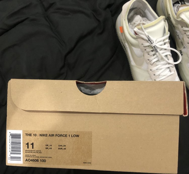 Nike Air Force 1 Low The Ten Ghosting Off-white