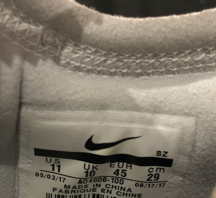 Nike Air Force 1 Low The Ten Ghosting Off-white