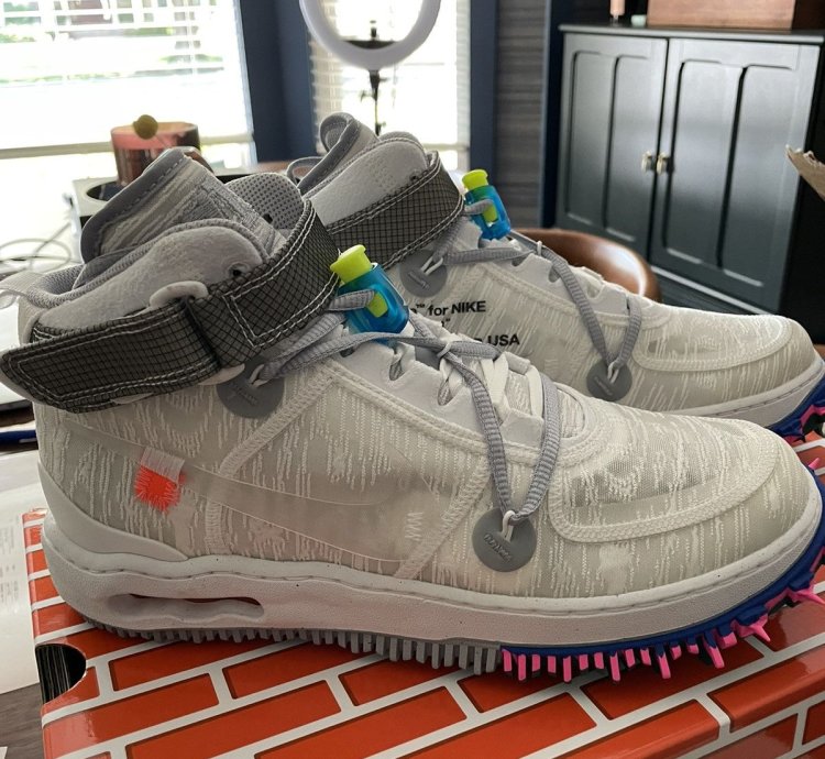 Nike Air Force 1 Mid Off-white Men Shoes