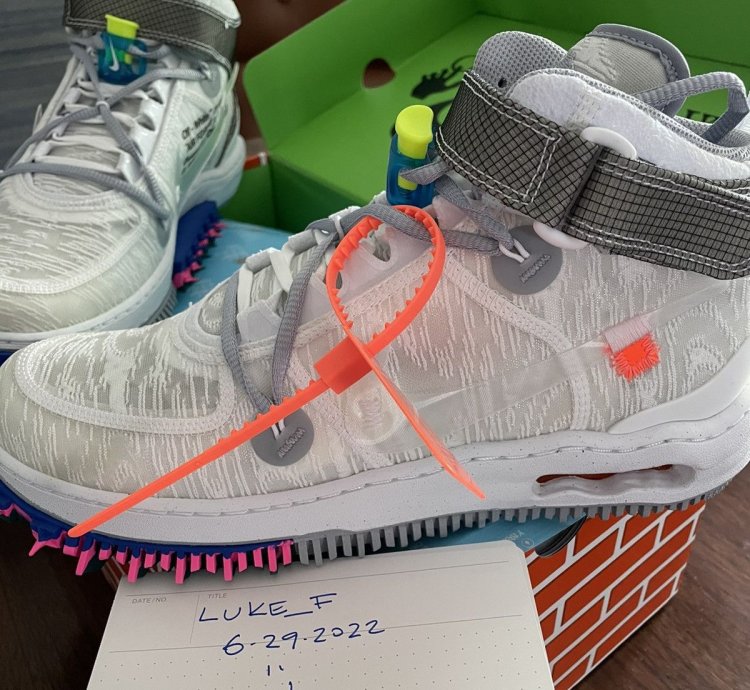 Nike Air Force 1 Mid Off-white Men Shoes