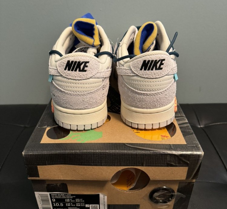 Nike Dunk Low Off White Lot 16 Of 50