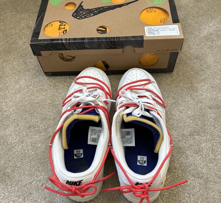 Nike Dunk Low Off-white Lot 13