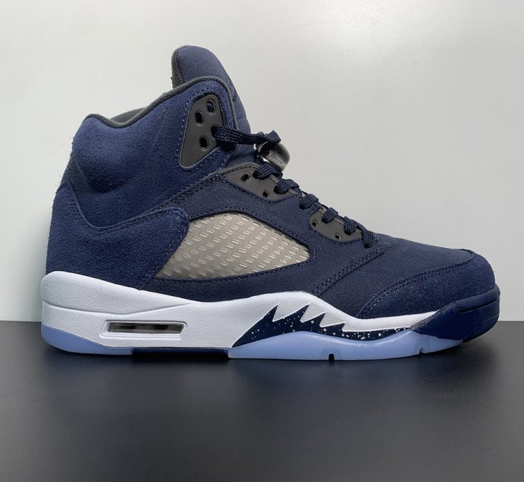 Nike Air Jordan 5 Retro Georgetown Midnight Navy