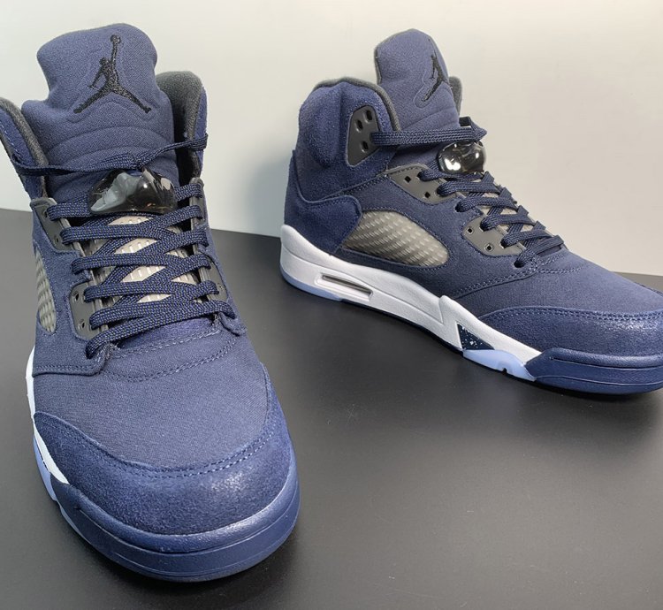 Nike Air Jordan 5 Retro Georgetown Midnight Navy