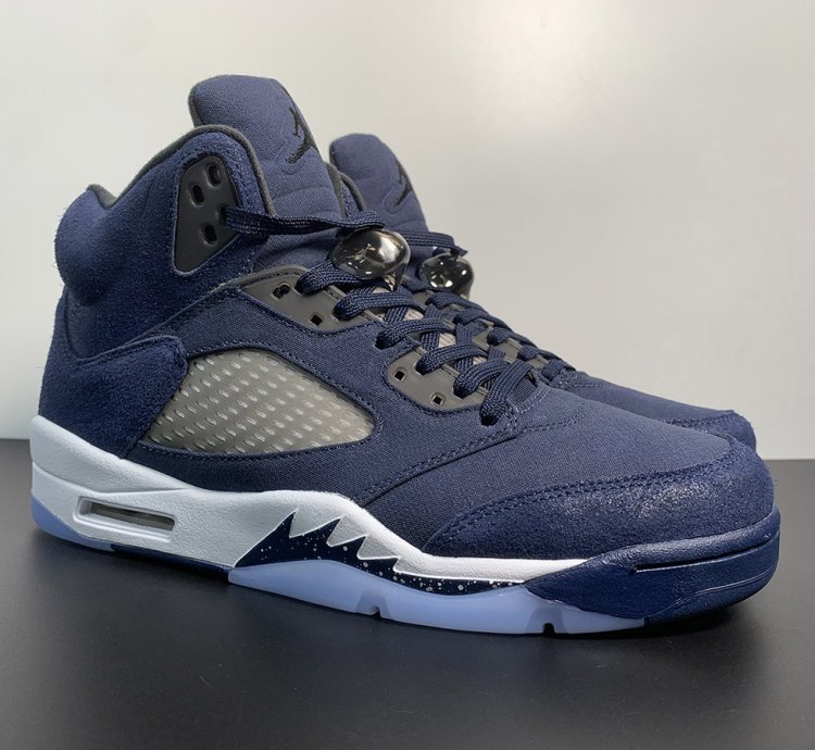 Nike Air Jordan 5 Retro Georgetown Midnight Navy