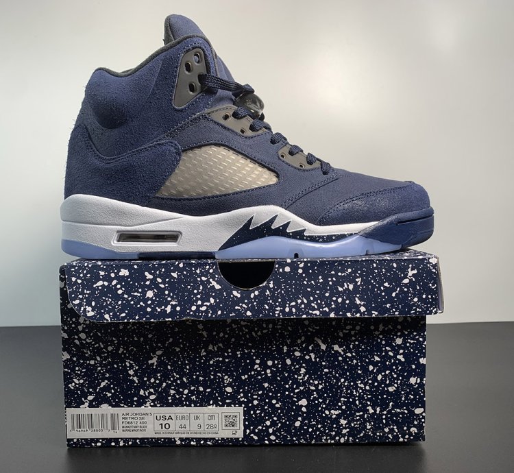 Nike Air Jordan 5 Retro Georgetown Midnight Navy