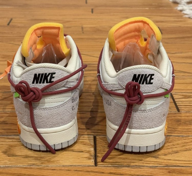 Nike Off White Dunk Low Lot 35