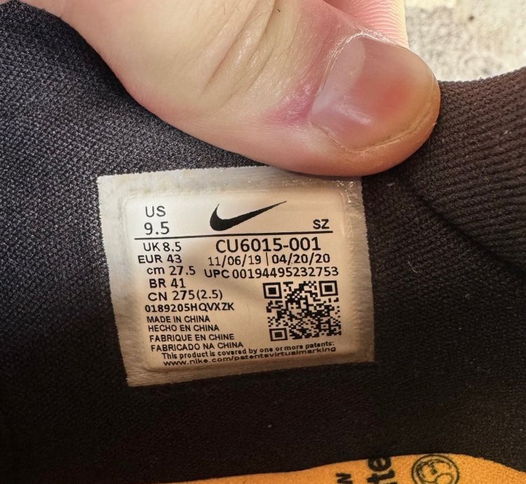 Nike Off-white Black Air Rubber Dunk Sneakers