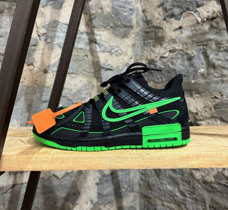 Nike Off-white Black Air Rubber Dunk Sneakers